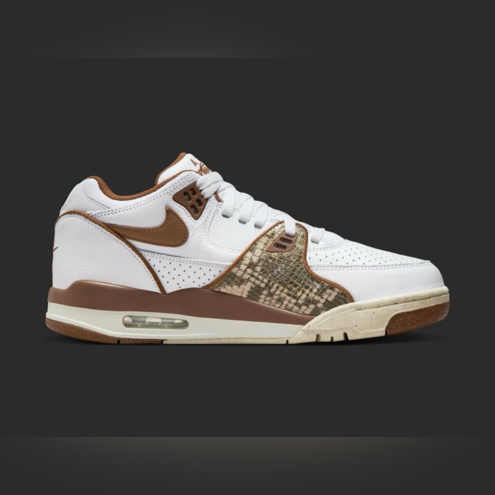Nike Air Flight ‘89 Low SP Stüssy Pecan | Size M 18 / W 19.5 | FD6475-100